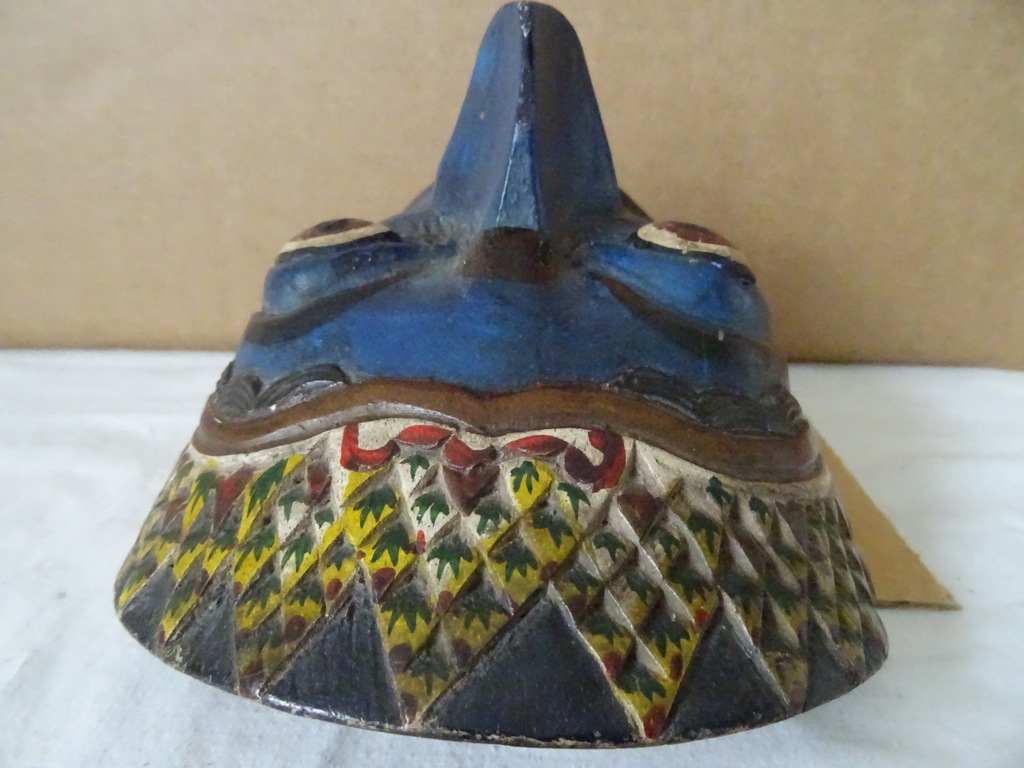 Vintage houten masker Indonesië - Afbeelding 11