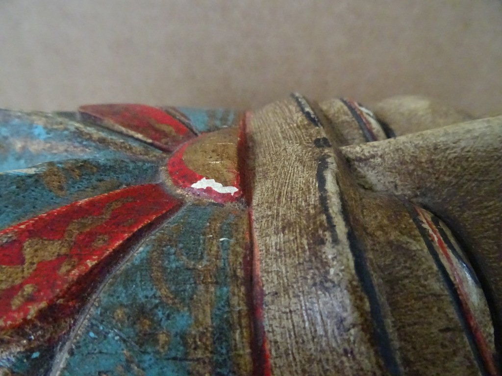 Vintage houten masker Indonesië - Afbeelding 8