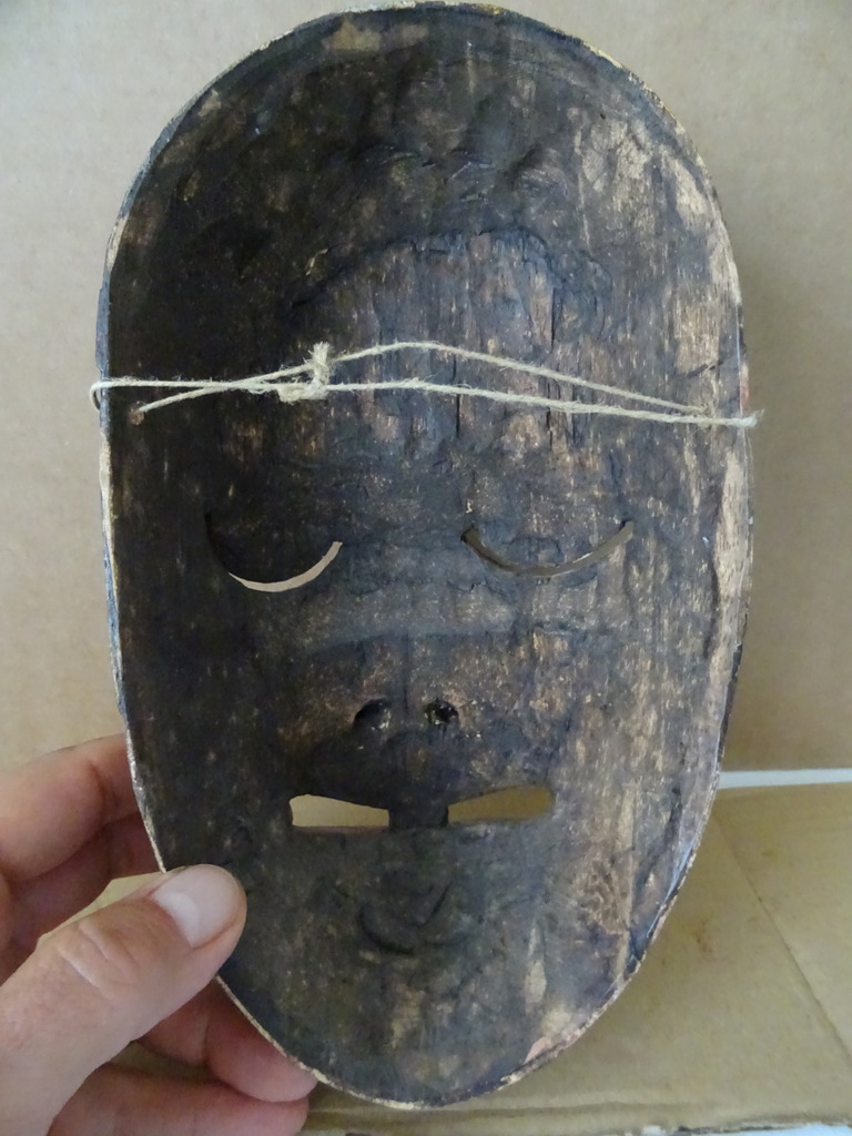 Vintage houten masker Indonesië - Afbeelding 10