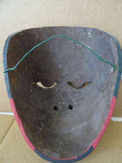 Vintage houten masker Indonesië