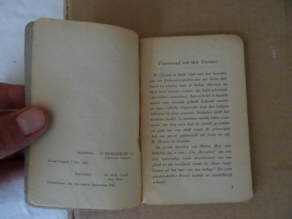 Bezoeken door den h. Alfonsus Bezoeken door den h. Alfonsus