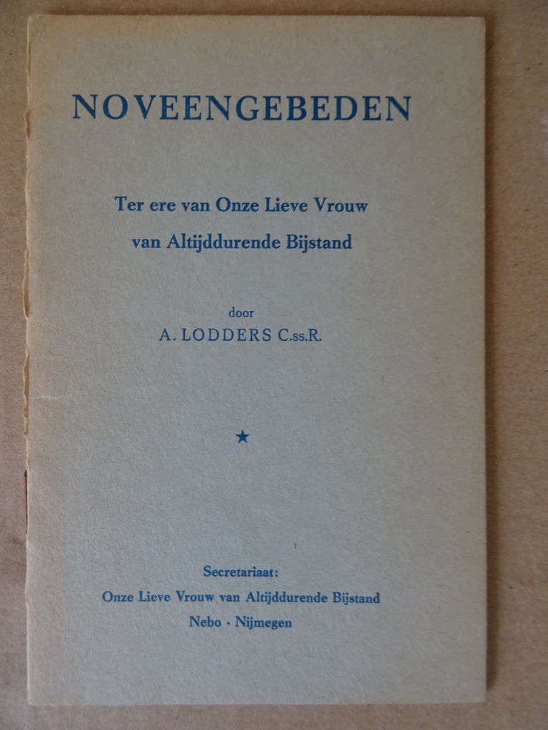 A. Lodders Noveengebeden