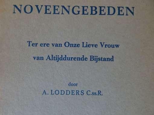 A. Lodders Noveengebeden