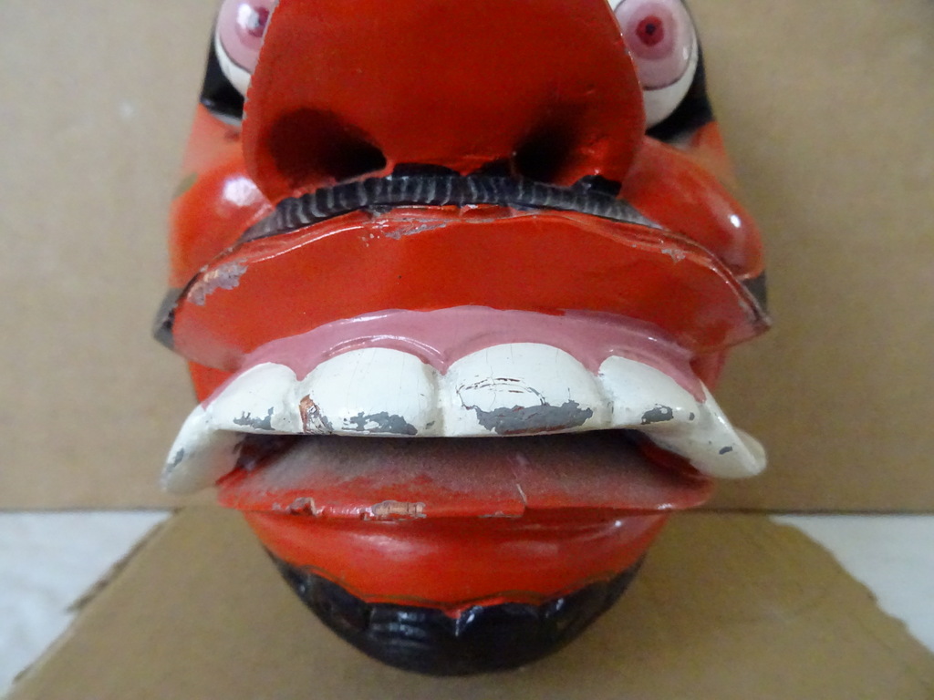 Vintage houten masker Indonesië Vintage houten masker Indonesië