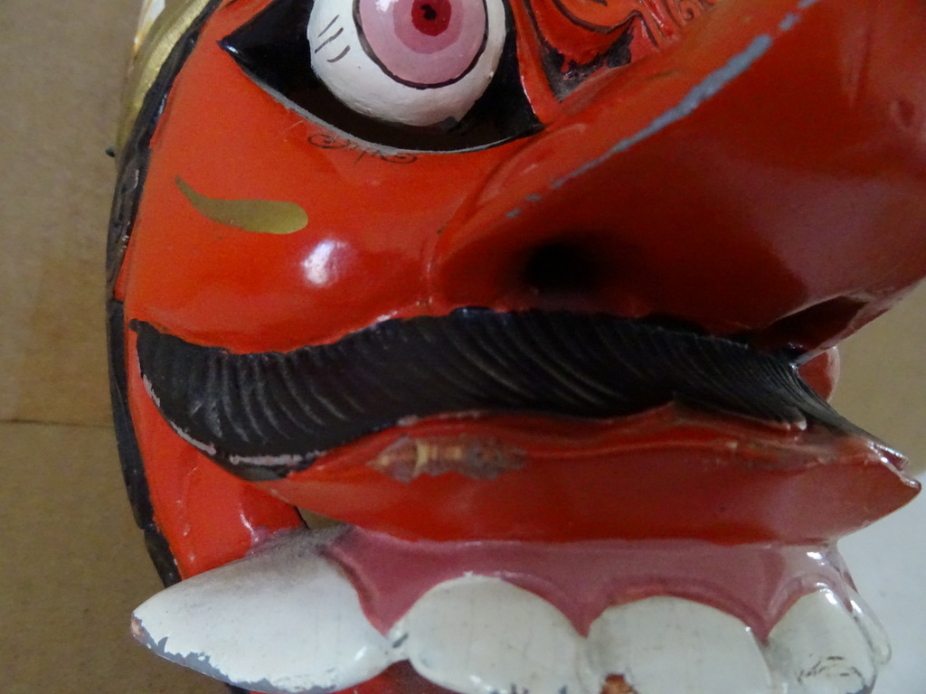 Vintage houten masker Indonesië Vintage houten masker Indonesië