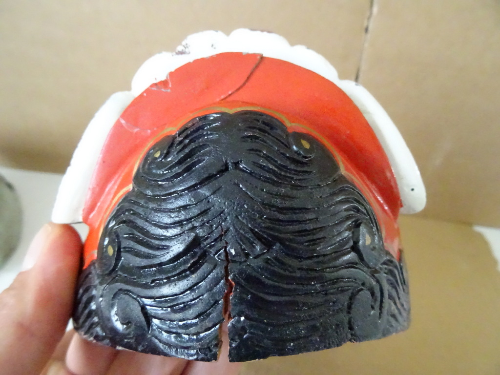 Vintage houten masker Indonesië Vintage houten masker Indonesië