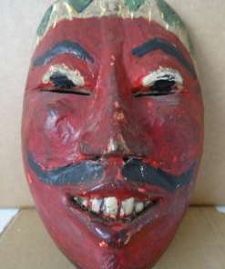 Antiek houten Wayang Topeng masker Indonesië