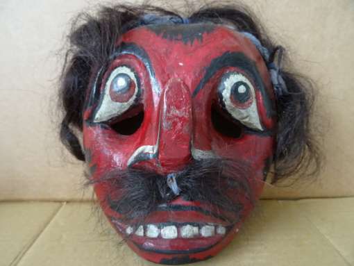 Vintage houten Ponorogo masker Indonesië