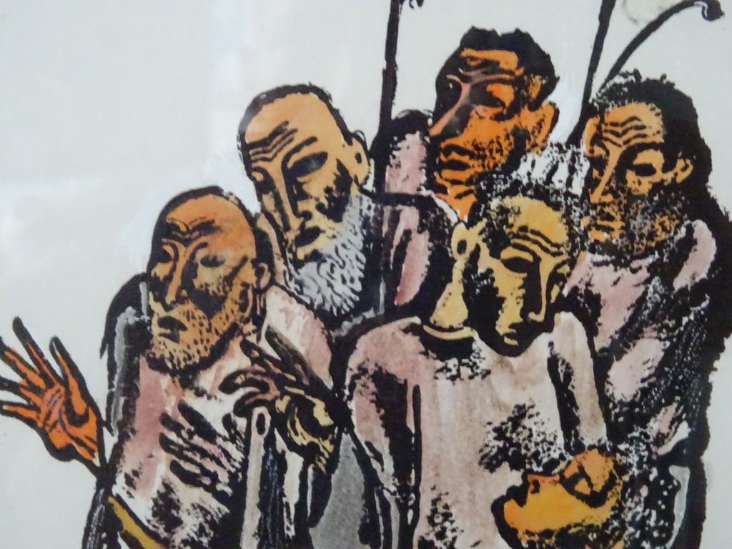 Charles Eyck lithografie Jezus en Het Lam Gods - Afbeelding 13