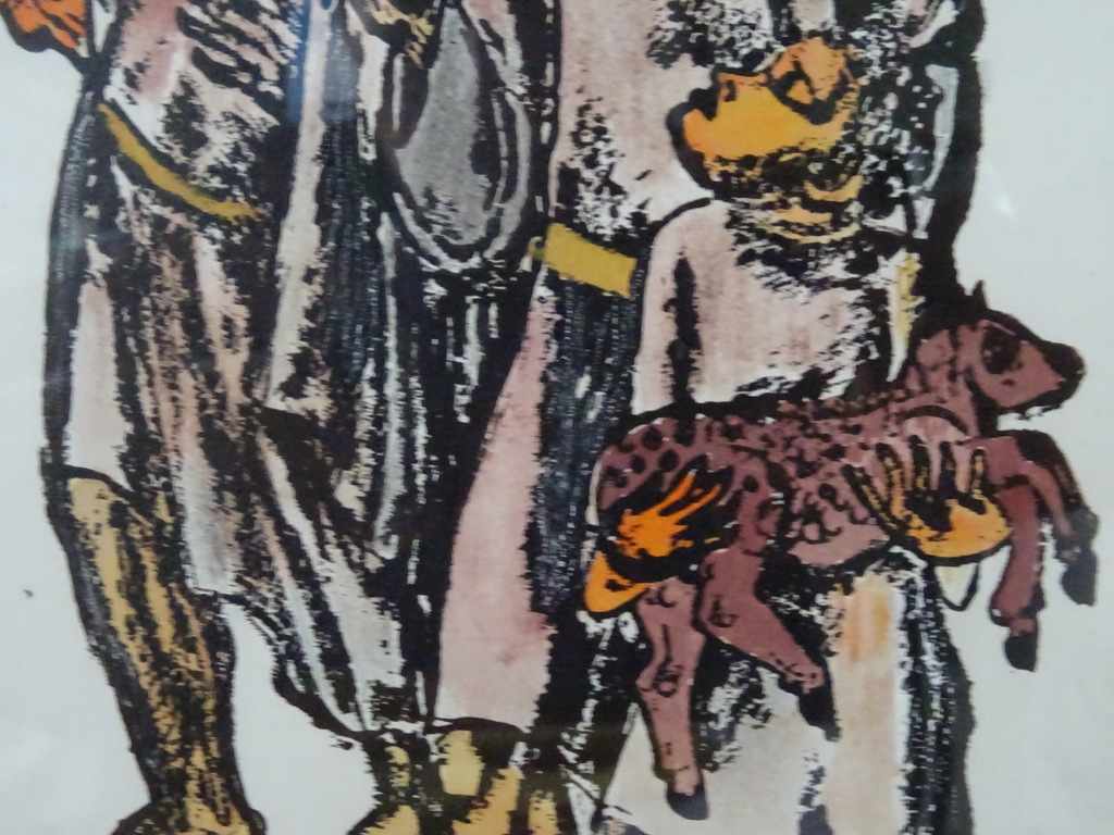 Charles Eyck lithografie Jezus en Het Lam Gods - Afbeelding 14