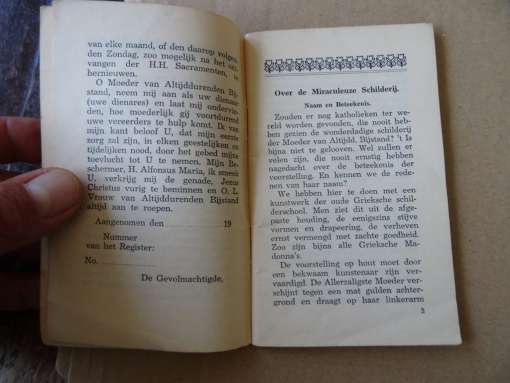 Antiek handboekje Aartsbroederschap