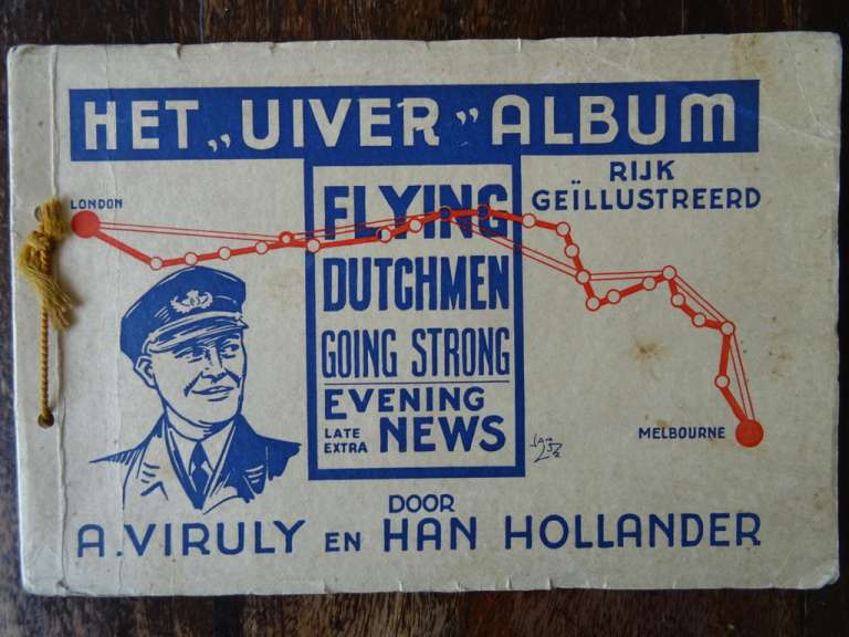 Het Uiver album door A. Viruly en Han Hollander