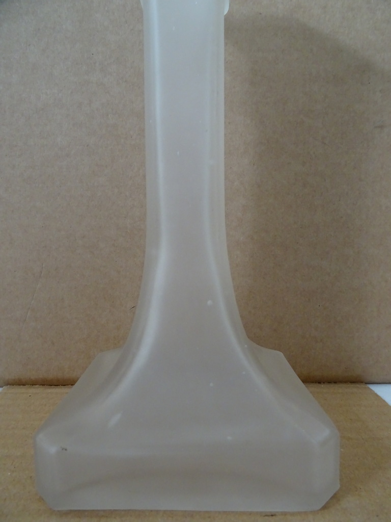 Vintage glazen design kandelaar Vintage glazen design kandelaar