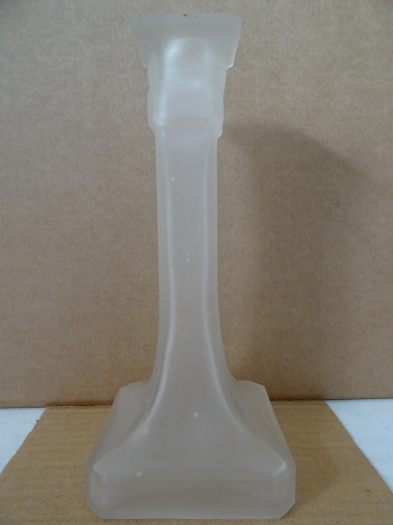 Vintage glazen design kandelaar Vintage glazen design kandelaar