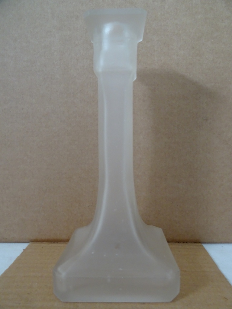 Vintage glazen design kandelaar Vintage glazen design kandelaar