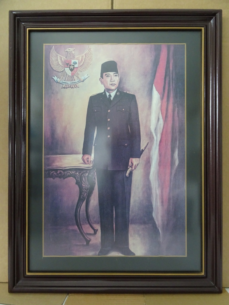 Groot statieportret president Soekarno - Afbeelding 18