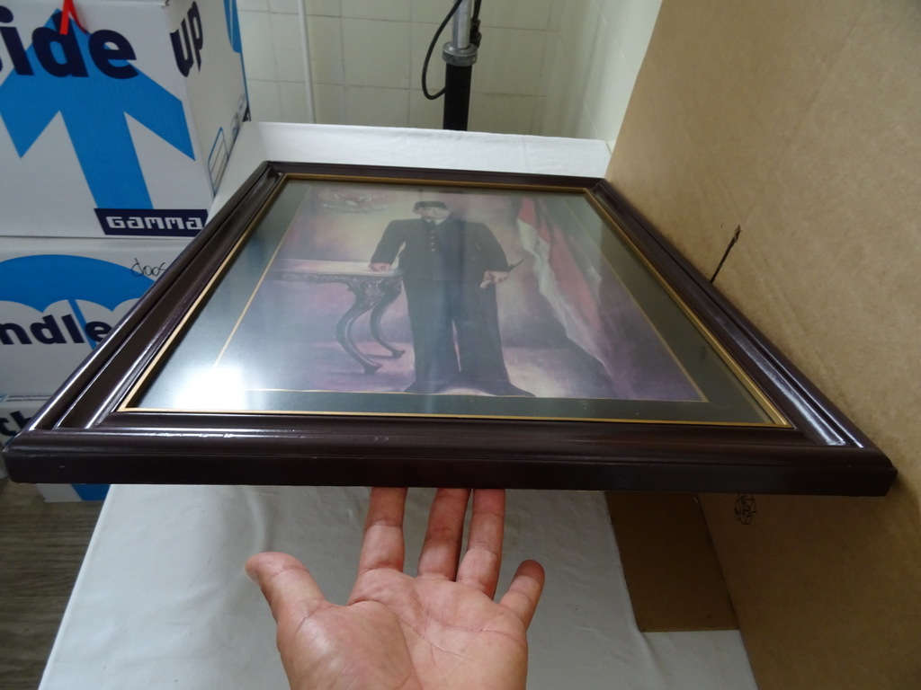 Groot statieportret president Soekarno - Afbeelding 15