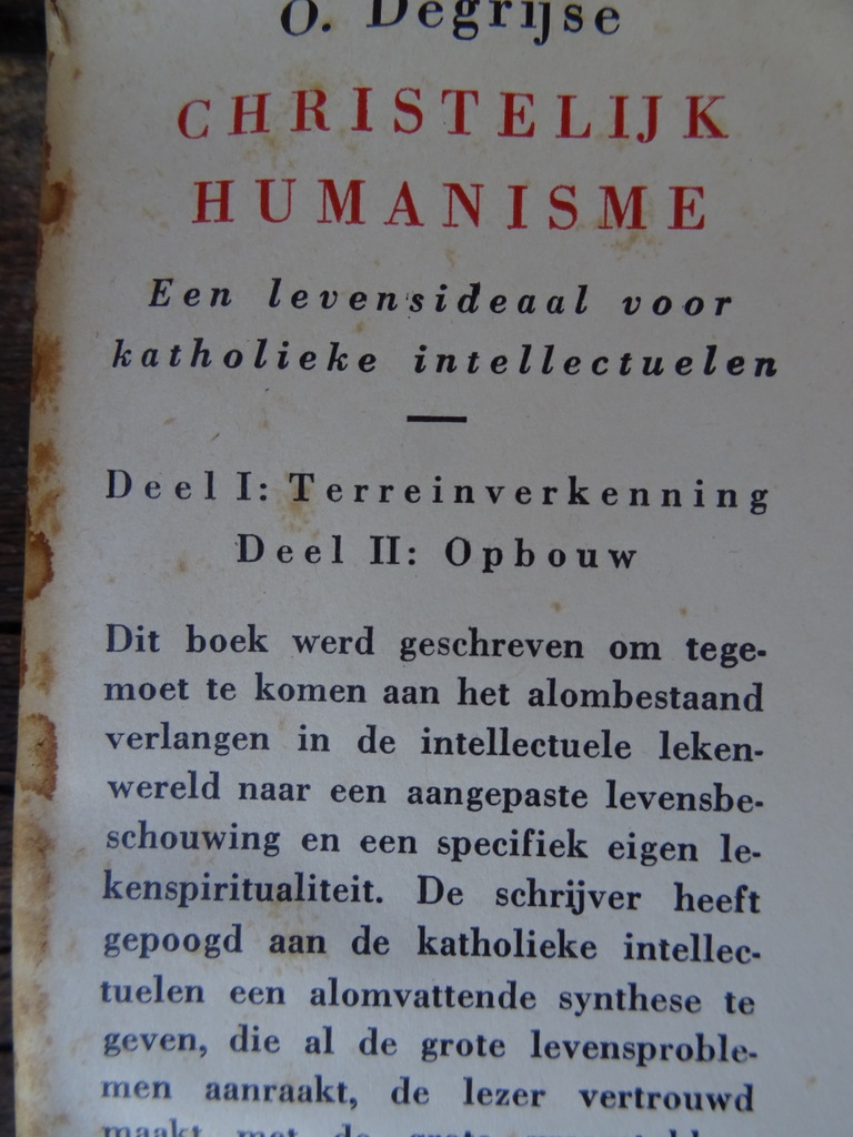 O. Degrijse Christelijk humanisme - Afbeelding 6