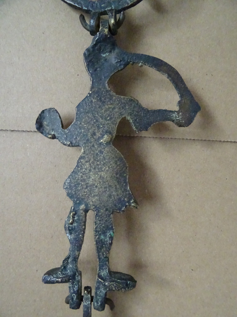 Antieke kruiskandelaar Byzantijnse stijl 63cm Antieke kruiskandelaar Byzantijnse stijl 63cm