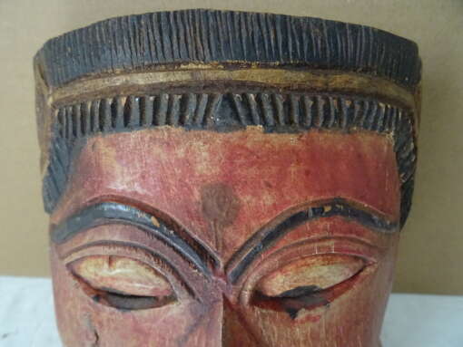Vintage houten masker Indonesië Wajang Topeng
