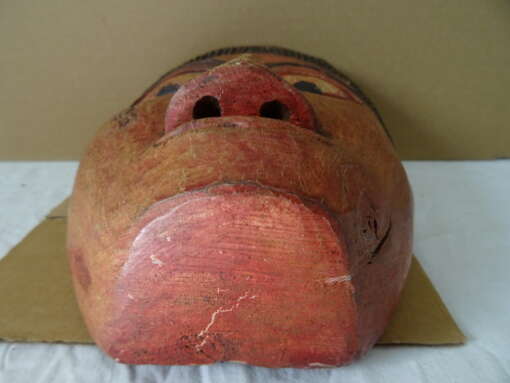Vintage houten masker Indonesië Wajang Topeng