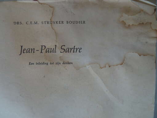 Jean-Paul Sartre Een inleiding tot zijn denken