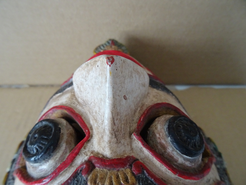 Vintage houten masker Indonesië - Afbeelding 13