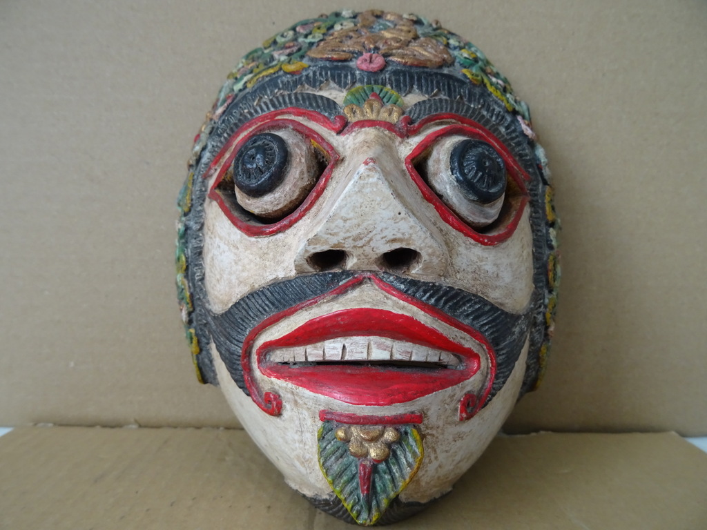 Vintage houten masker Indonesië - Afbeelding 19