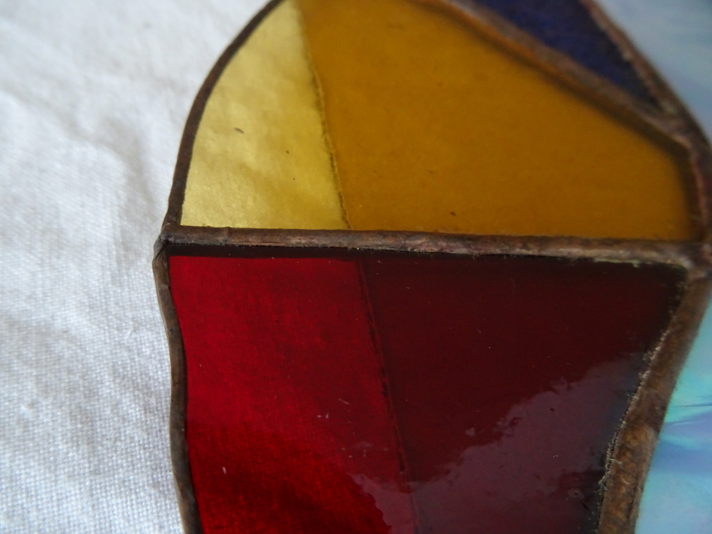 Volkskunst glas in lood hanger - Afbeelding 10