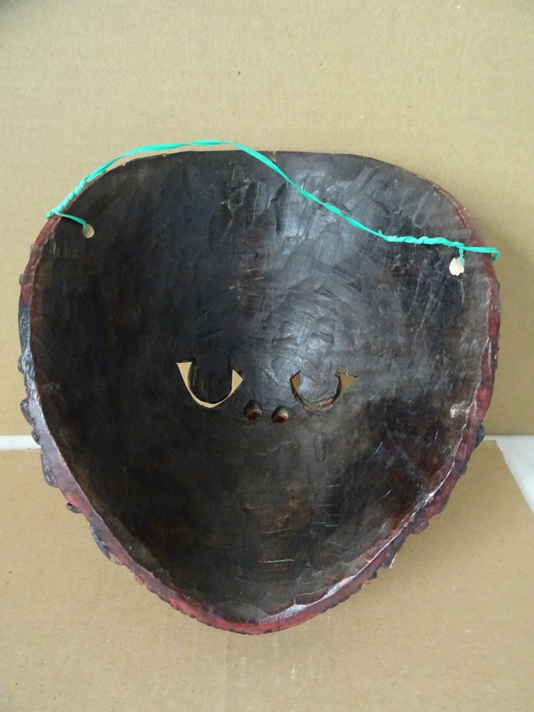 Vintage houten masker Indonesië - Afbeelding 10