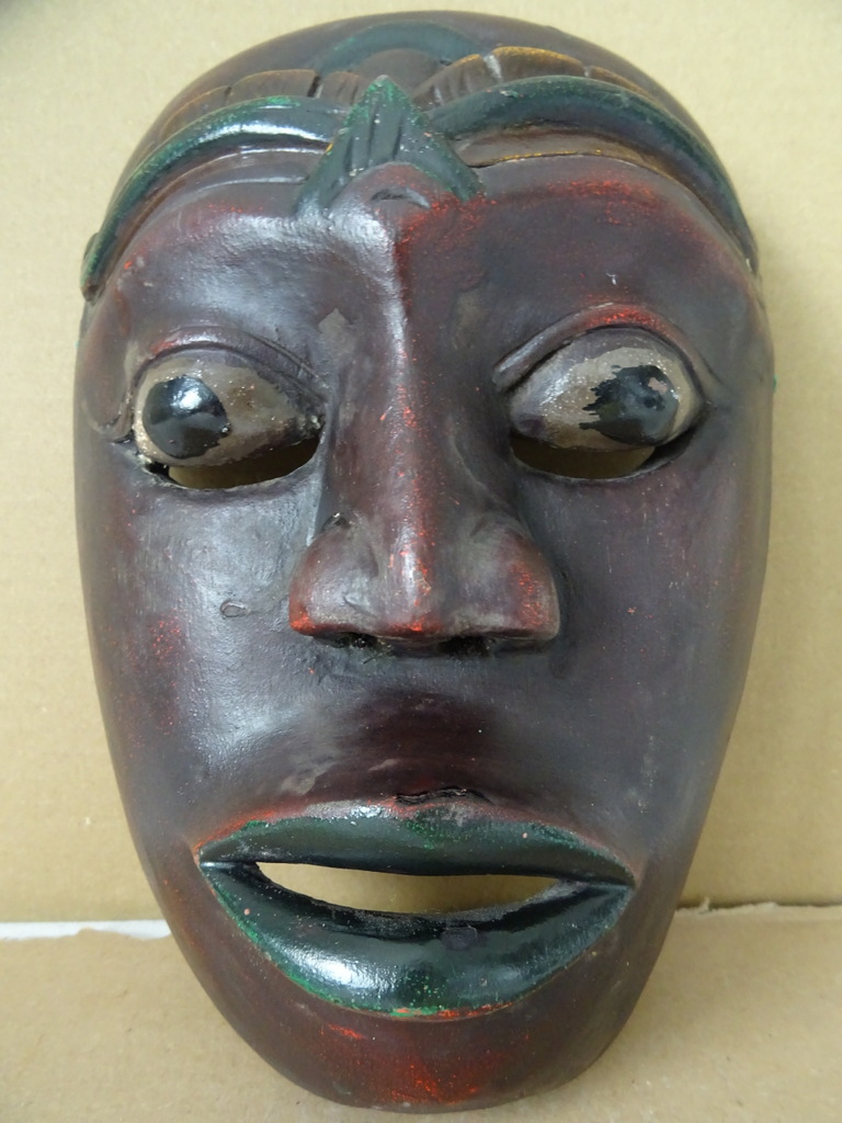 Vintage houten masker Indonesië - Afbeelding 15