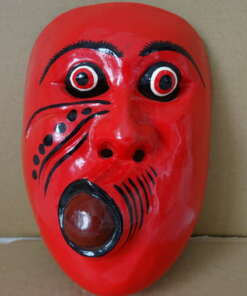 Vintage houten masker Indonesië