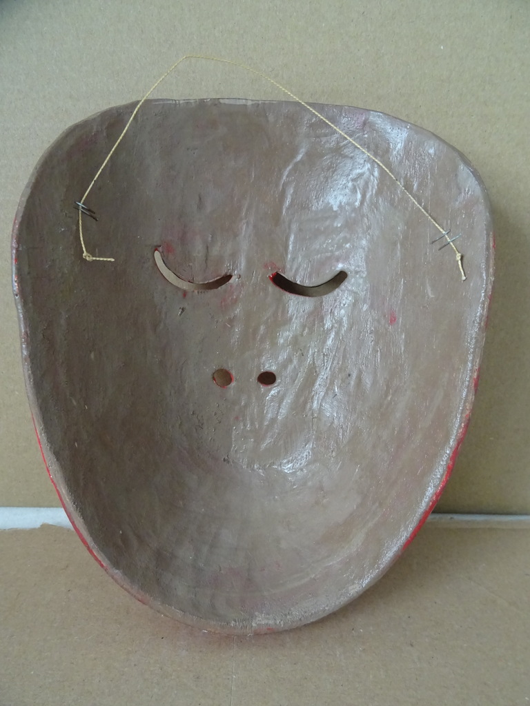 Vintage houten masker Indonesië - Afbeelding 10