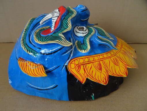 Vintage papier-maché masker Indonesië