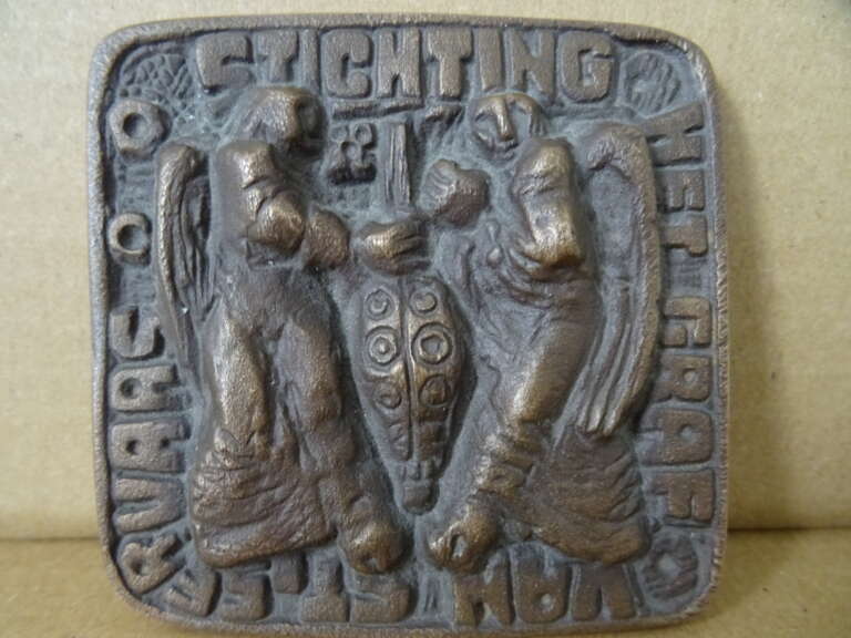 Limburgse kunst bronzen reliëf Sint Servaas