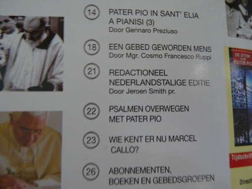 Collectie tijdschriften De stem van Pater Pio