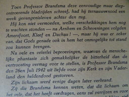 Prof DR Titus Brandsma Mijn cel