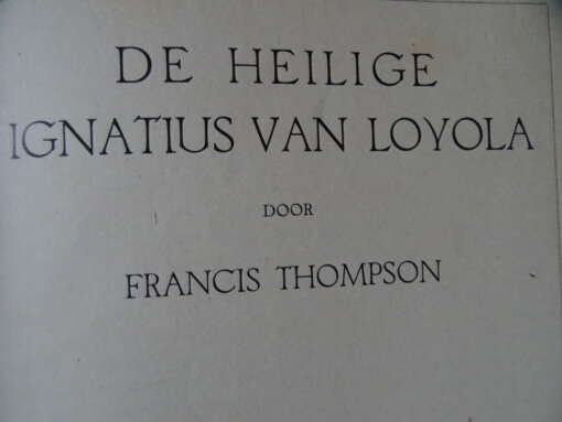 De Heilige Ignatius van Loyola