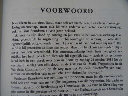 H.W.F. Aukes Het leven van Titus Brandsma