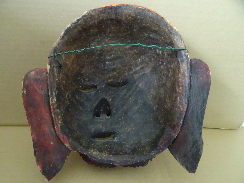 Vintage houten masker Indonesië - Afbeelding 13