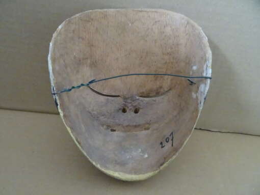 Vintage houten masker Indonesië