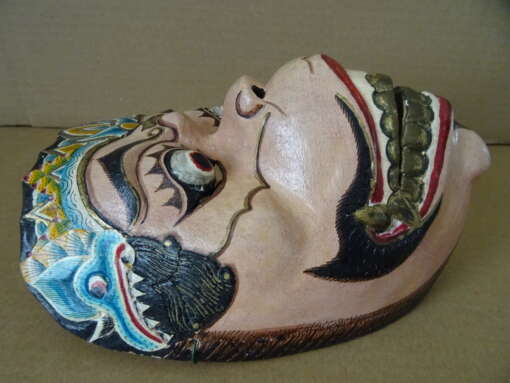 Houten masker Hanuman