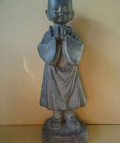 Groot aardewerk Boeddhabeeld 40 cm