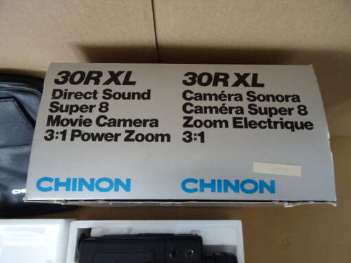 Vintage filmcamera Chinon 30RXL Direct Sound