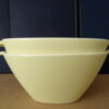 Antieke pastel gele vla schaaltjes Royal Sphinx