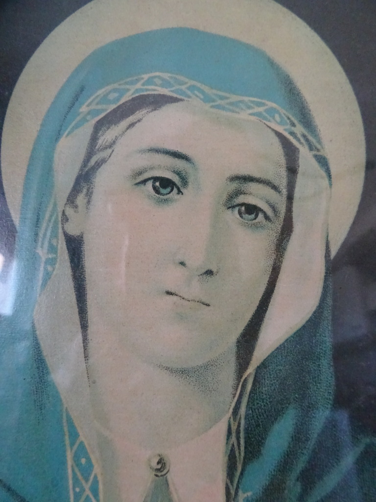 Antieke prent Heilige Maria 21 x 27 cm - Afbeelding 6