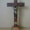Antiek houten kruisbeeld 27 cm