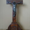 Antiek houten kruisbeeld IHS 50 cm