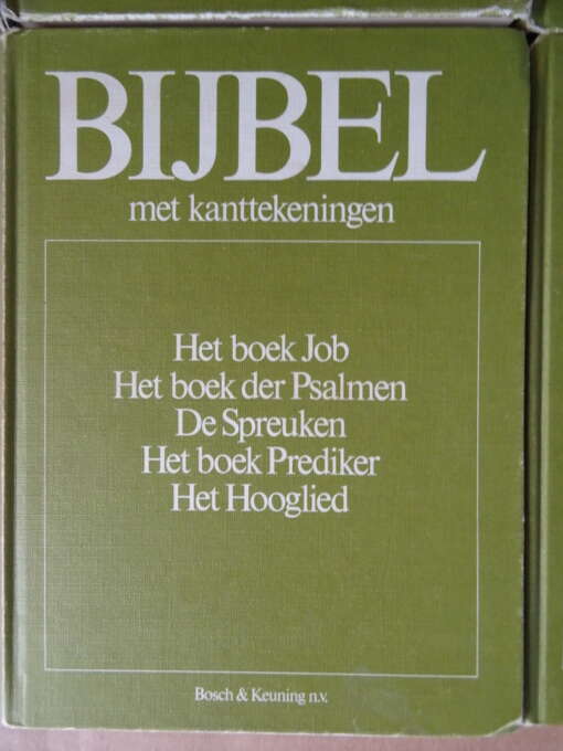 Bijbel met kanttekeningen complete serie