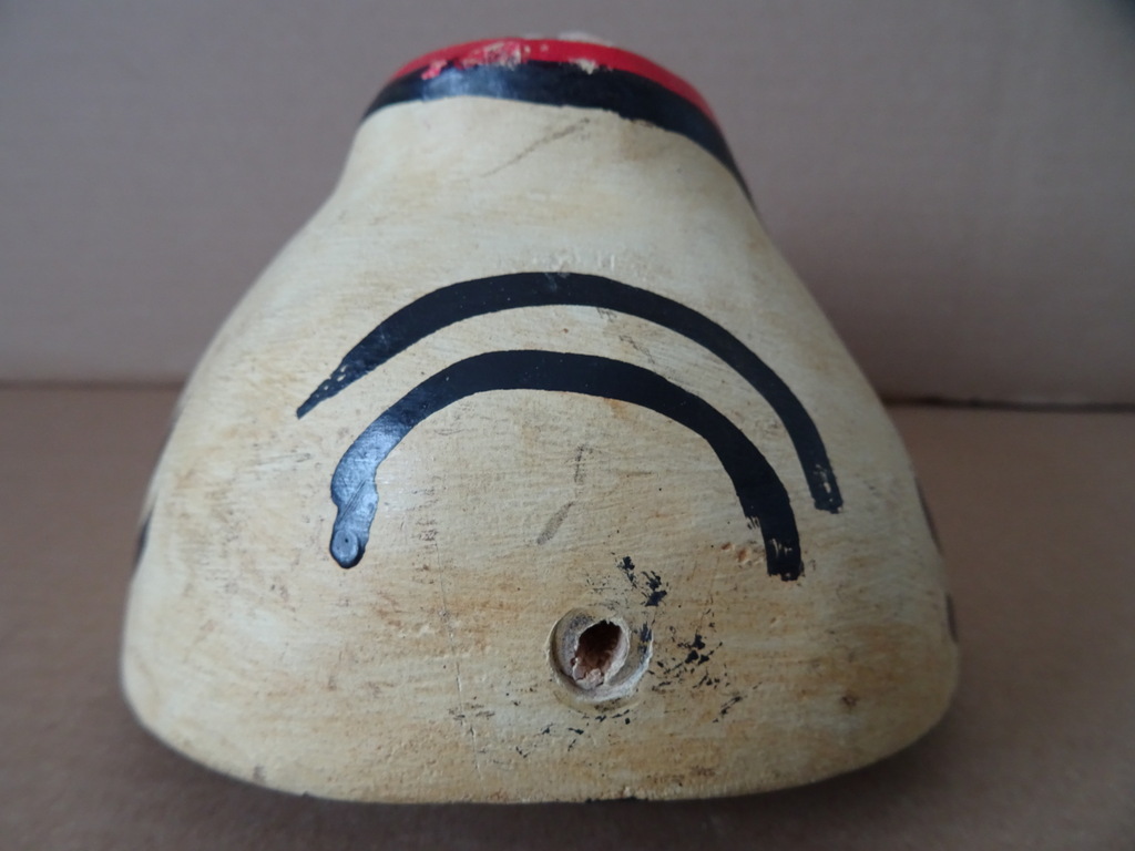Vintage houten masker Indonesië - Afbeelding 7